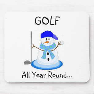Golf ganzjährig spielen mousepad