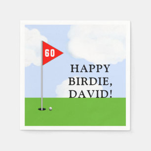 Golf Geburtstag Serviette