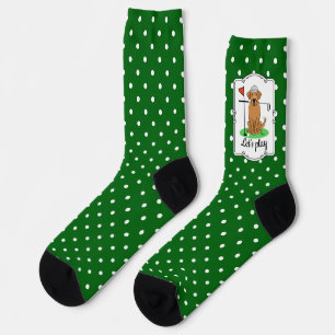 Golf Gelbe Labrador Labrador Retriever Dog(gelb 5) Socken