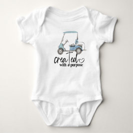 Golf Geschenk für Babydusche Golfer Golf Baby B Strampler