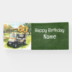 Golf-Geschenke zum 80. Geburtstag für Golfer Banner