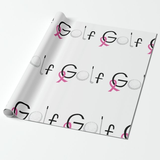 Golf Geschenkpapier (Ungerollt)
