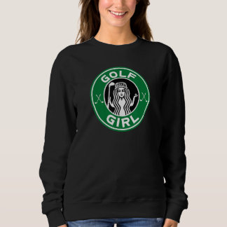 Golf Girl für Frauen und Jugendliche, die Liebe Go Sweatshirt