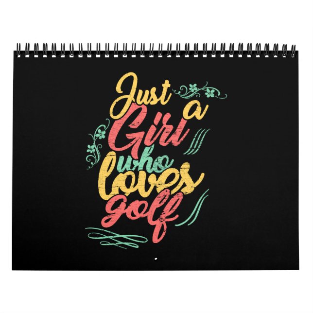 Golf Girl Kalender (Titelbild)