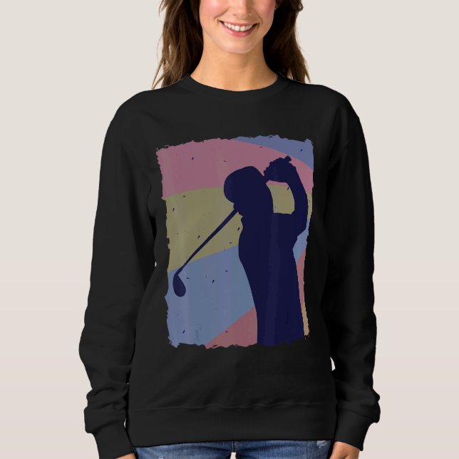 Golf Golf Ball Golf T-Shirts Golfschläger Rangefin (Vorderseite)