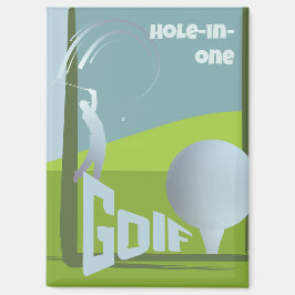 Golf Golf Golf Golf Golf Club Resort Magnet
