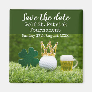 Golf Golf Turnier st. Patrick's Magnet