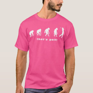 Golf Golfer Evolution Golfplatz Golf Club T-Shirt