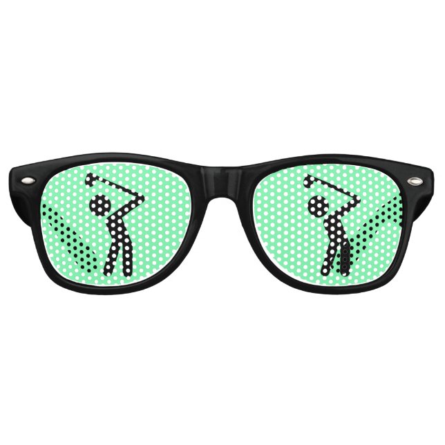 GOLF GOLFER FUNNY PARTY SUNGLASSEN PARTYBRILLE (Vorderseite)