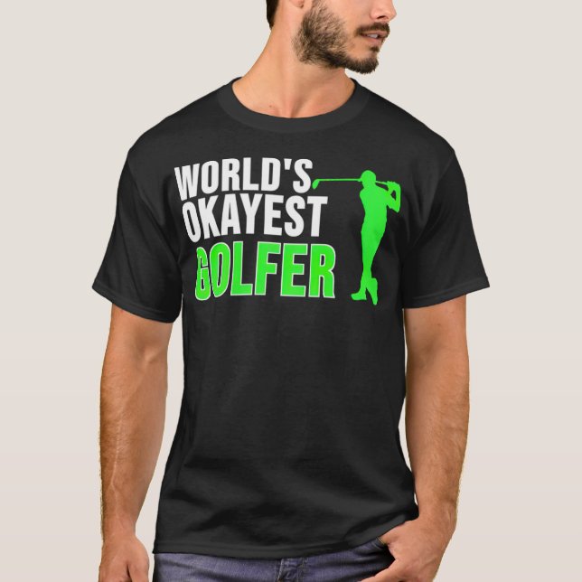Golf  Golfer Golf swing golf course gift golflover T-Shirt (Vorderseite)