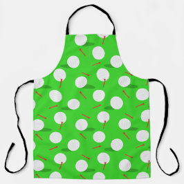 Golf Golfer Golfspielen, Golfplätze und T-Shirts Schürze