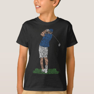 Golf Golfer Golfspielen Word T - Shirt