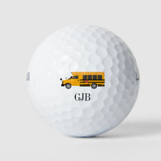 Golf Golfer Lehrer Schule Admin. Busfahrer Golf Golfball
