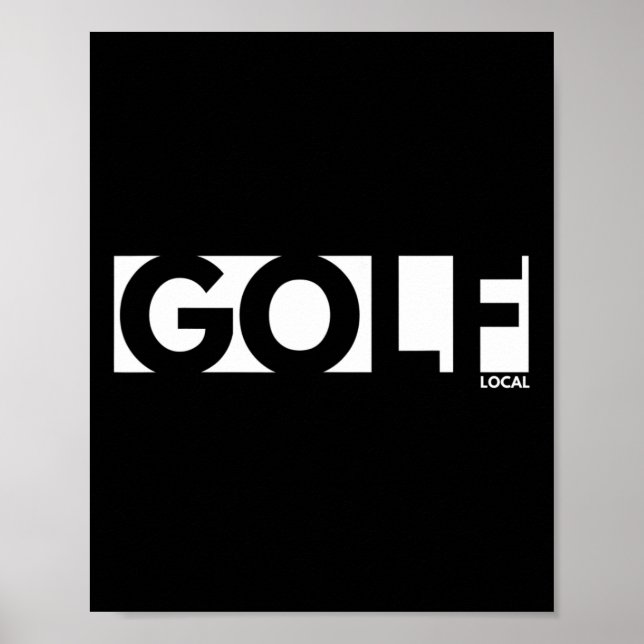 Golf  Golffähigkeiten Poster (Vorne)