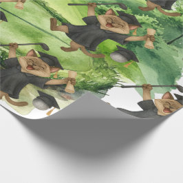 Golf Graduation themed for Cat Lover Golfer Geschenkpapier