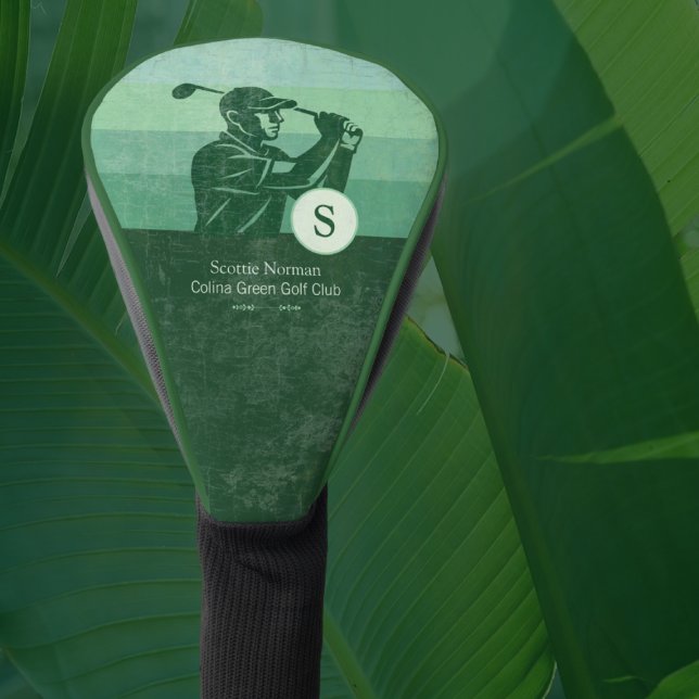 Golf Green Golfer Head Cover Headcover (Von Creator hochgeladen)