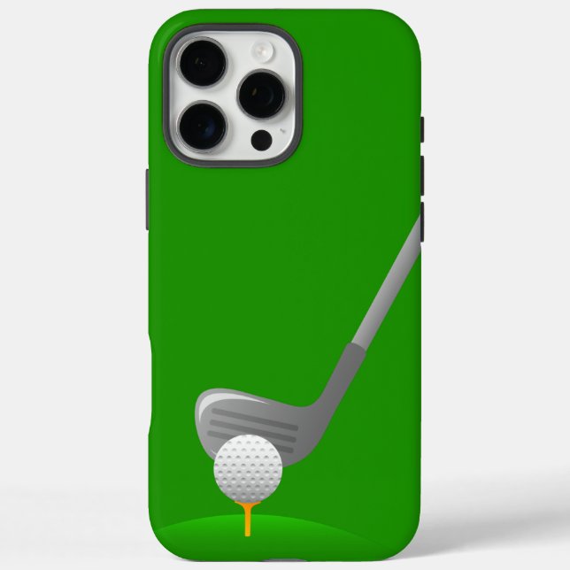 Golf Grün  Case-Mate iPhone Hülle (Rückseite)