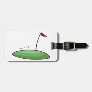 Golf-Grün-Gepäckanhänger Gepäckanhänger
