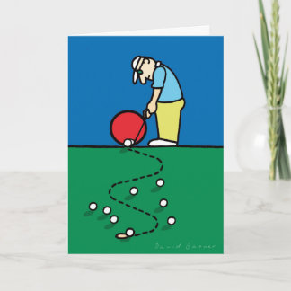 Golf-Grüße 201802 Karte
