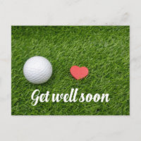 Golf Gut bald Karte zum Golfspieler