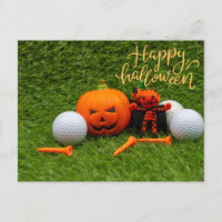 Golf Halloween zu golfen mit Golfball Halloween