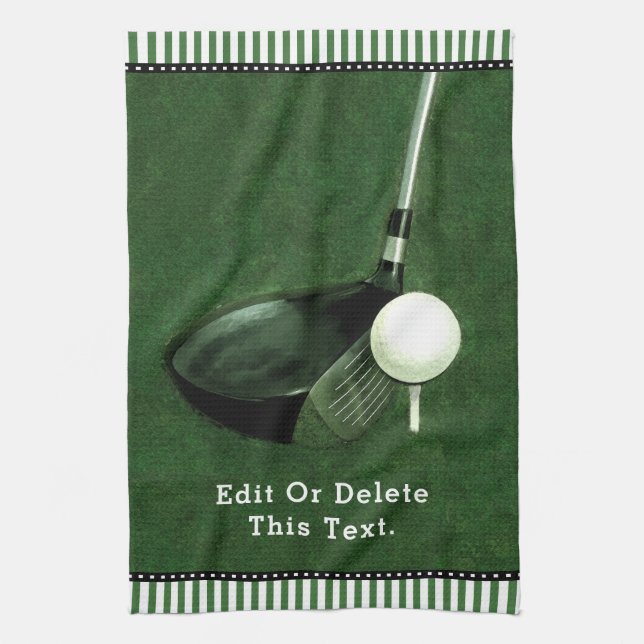 Golf Handtuch (Vertikal)