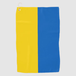 Golf Handtuch mit Flagge der Ukraine