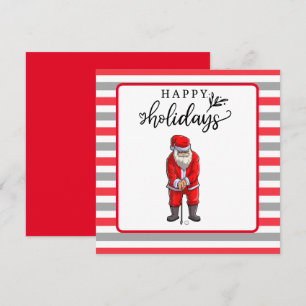 Golf Happy Holiday mit Weihnachten