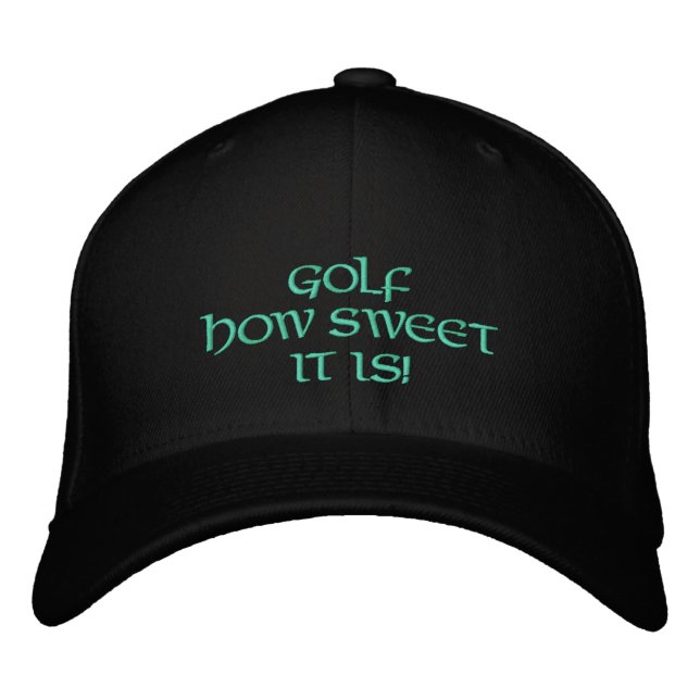 GOLF HAT BESTICKTE KAPPE (Vorderseite)