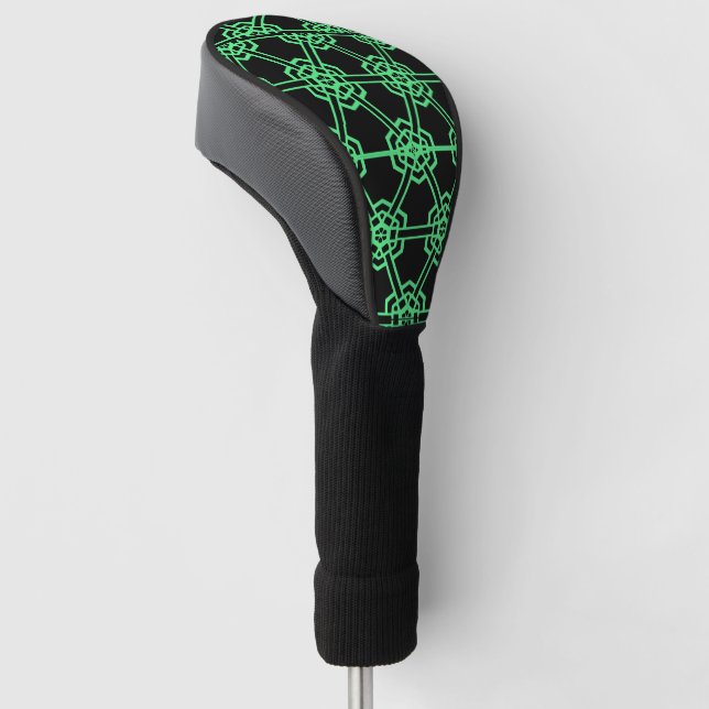 Golf Hauptc$abdeckung-formen des Grüns auf Headcover (angewinkelt)