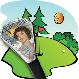 GOLF HEAD COVER - 1916 Adventure Magazine Cover Headcover