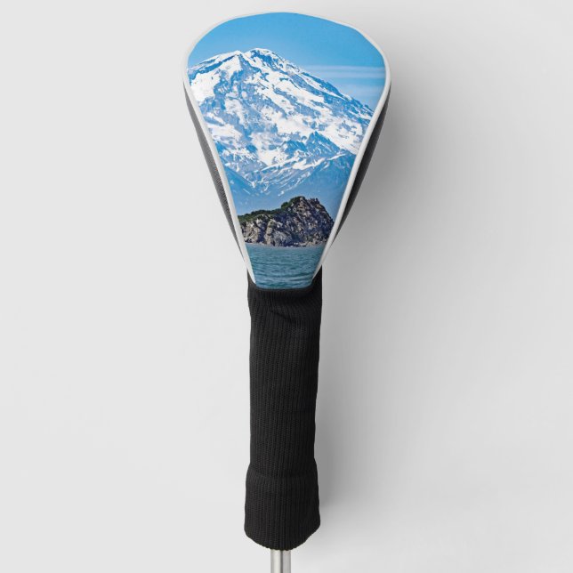 Golf Head Cover of Mount Redouht, Alaska Golf Headcover (Vorderseite)
