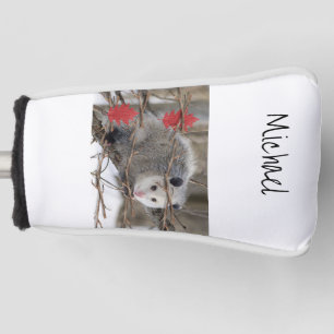 Golf Head Cover Opossum Natur Golf Headcover
