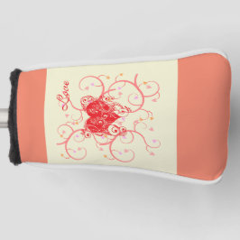 Golf Head Covers mit Wild Heart Design Headcover