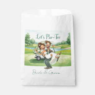 Golf-Hochzeit Braut und Bräutigam Party Golf-Thema Geschenktütchen