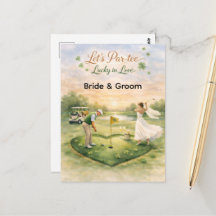 Golf-Hochzeit 'Lucky in Love' zum St. Patrick's Da