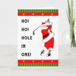 Golf Hole-in-one Weihnachten