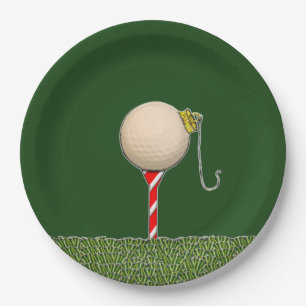 Golf Holiday Party Pappteller