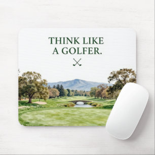 Golf Home-Dekor-Kollektion   Premium  Mousepad