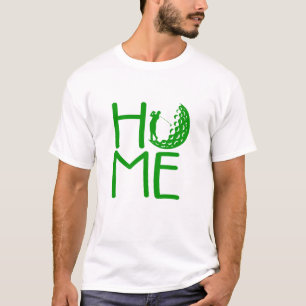 Golf Home Grafik T-Shirt - Cooles Golfer Geschenk