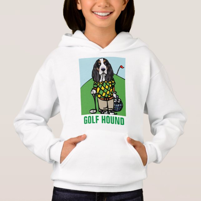 GOLF HOUND HOODIE (Vorderseite)