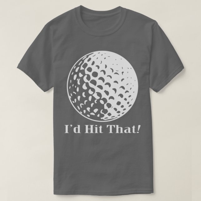 GOLF-ID hat das getroffen T-Shirt (Design vorne)