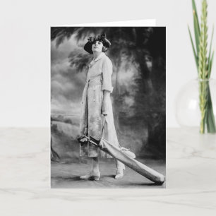 Golf im Stil der 1920er Jahre Karte