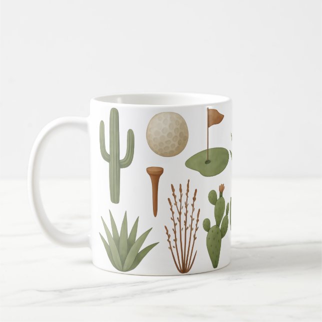 Golf in Arizona  Kaffeetasse (Links)