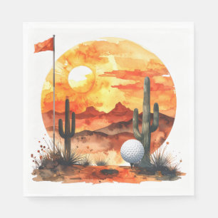 Golf in Arizona Servietten
