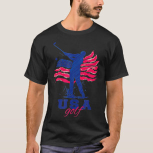 Golf in den USA Unterstützung für das Team USA Pla T-Shirt