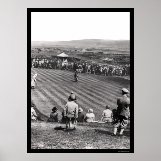 Golf in Schottland 1926 Poster (Vorne)