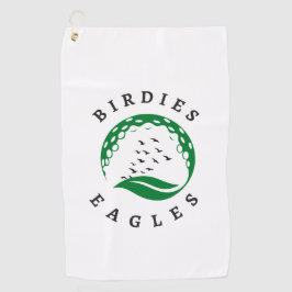Golf Infusion Designed Birdies Eagles Golf Ball Golfhandtuch