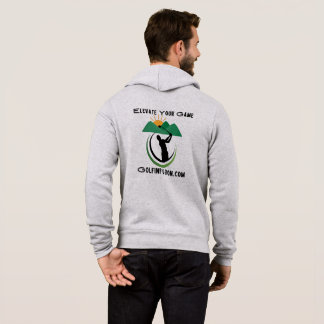 Golf Infusion Einzigartige Vorderseite und Rücksei Hoodie