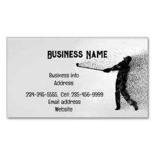 Golf Instructor Coach Custom Business Card Magnetische Visitenkarte